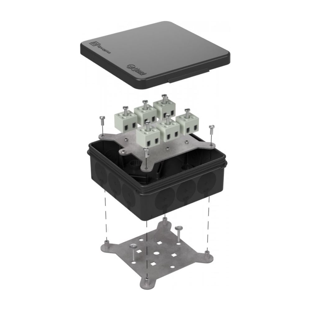 Двухкомпонентная огнестойкая коробка для о/п Промрукав