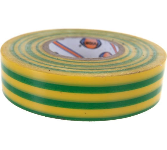 Изображение товара Профессиональная изолента AVIORA 165 мкм, ПВХ, 19 мм, 20 м, желто-зеленая 305-036