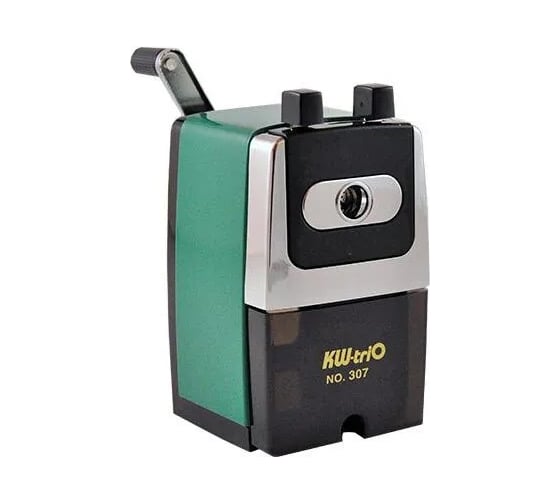 Изображение товара Точилка для карандашей KW-Trio 307A механическая, 1 отверстие, металл, ассорти 812415