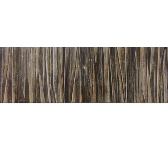 Изображение товара Декоративная вставка Нефрит-Керамика Либерти коричневый, сортовые, 600x200x9 мм, вариант №0, 1 шт. 04-01-1-17-05-15-1216-0