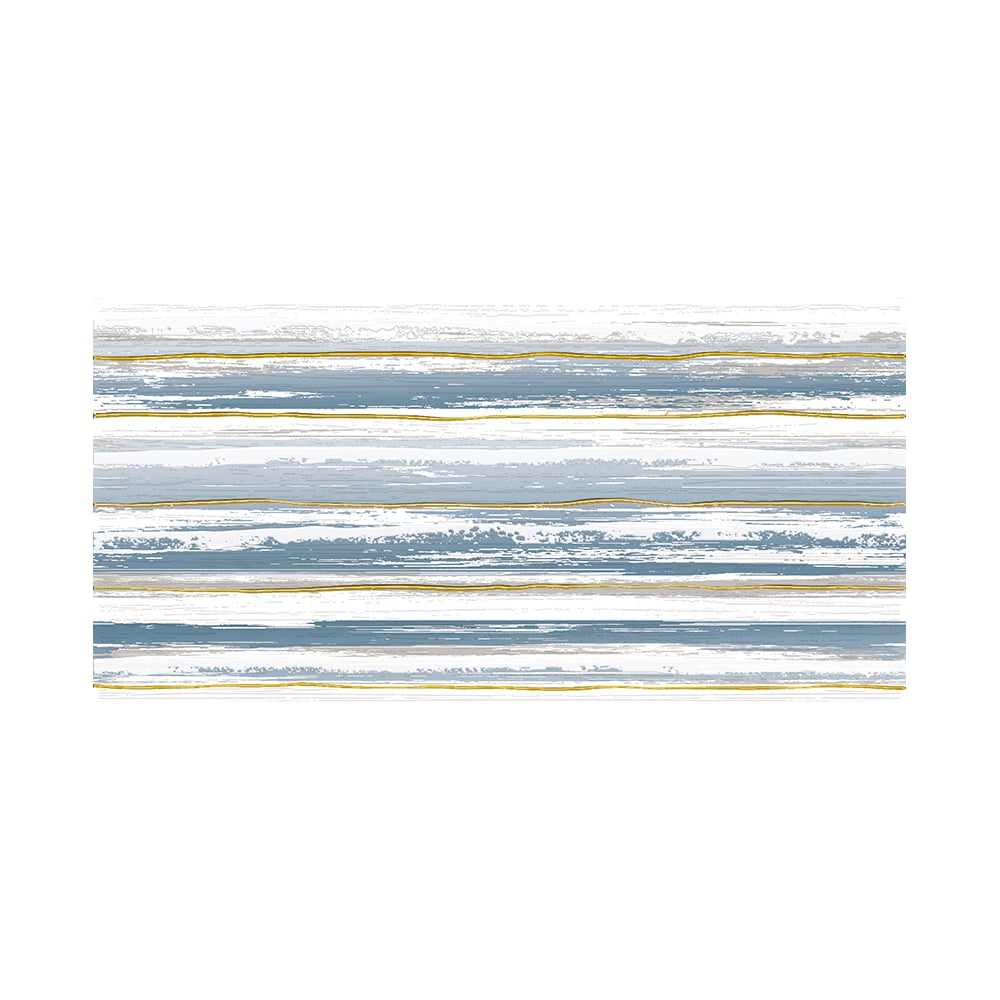 Изображение товара Декоративная вставка Нефрит-Керамика Кураж 3 синий 400x200 мм