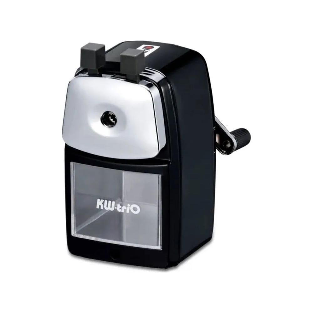 Изображение товара Точилка для карандашей KW-Trio 30VA-BLK механическая, металлическая черная