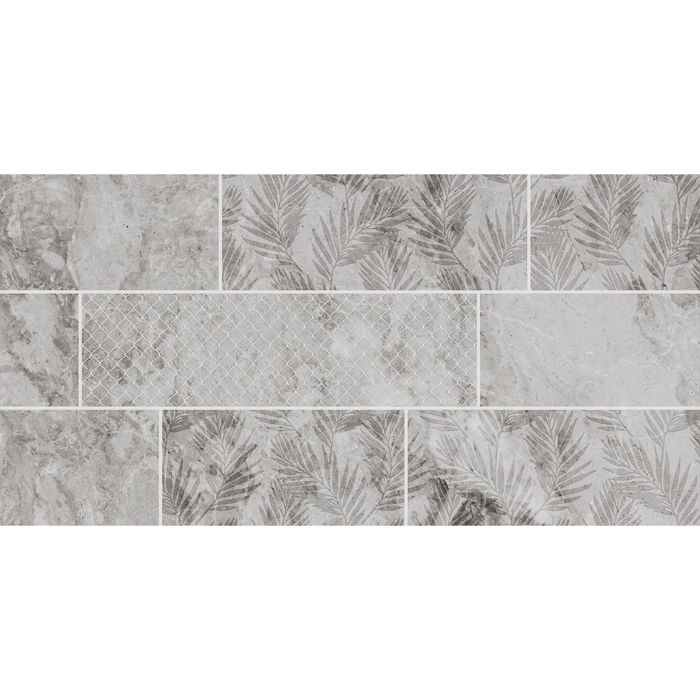 Изображение товара Облицовочная плитка Нефрит-Керамика Ливан серый, сортовая, 600x300x9 мм, 1.8 кв. м 00-00-4-18-00-06-1269