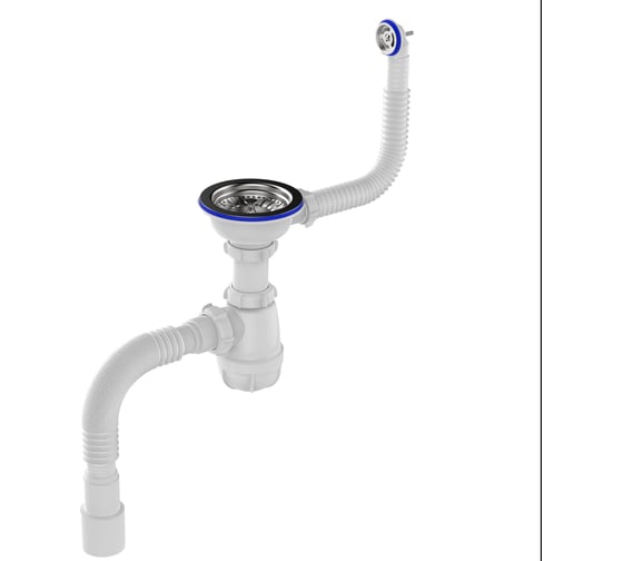 Изображение товара Сифон для мойки Aquant 3 1/2"х40 B0139-20-MR