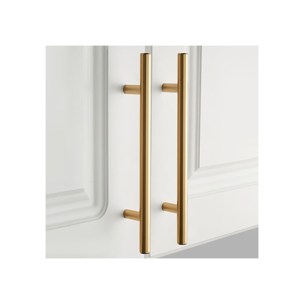 Изображение товара Ручка рейлинг ТУНДРА d=12 мм, м/о 128 мм, цвет золото