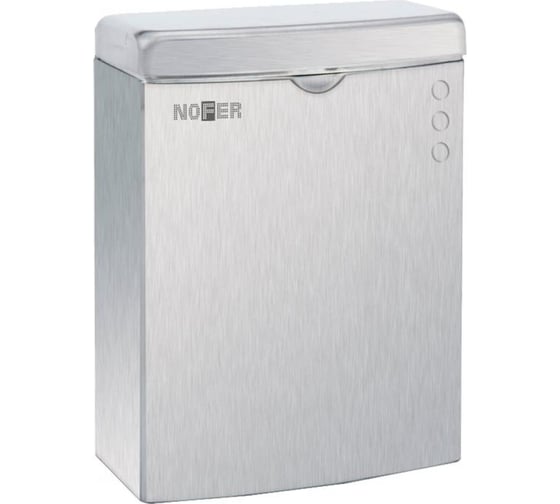 Изображение товара Настенный контейнер для мусора NOFER с крышкой 09002.S