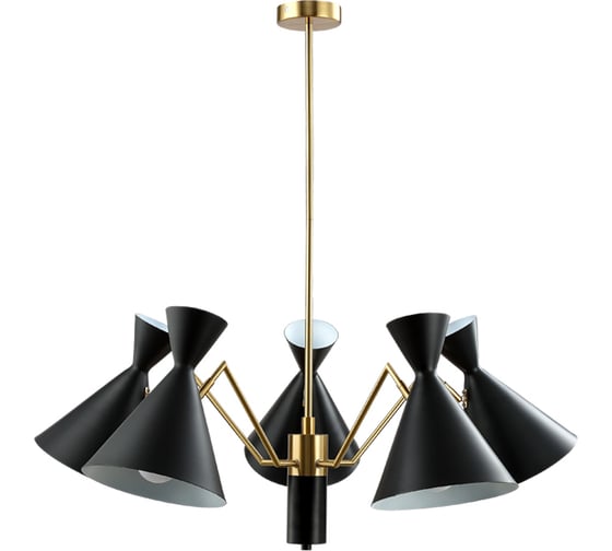 Изображение товара Подвесная люстра Crystal lux Joven SP5 Gold/Black