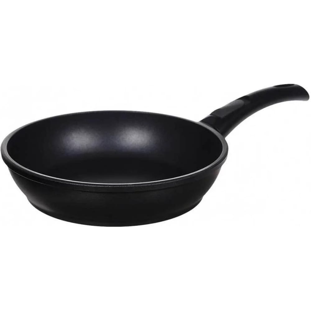 Сковорода Нева металл посуда, цвет черный N122 Neva Black - фото 1