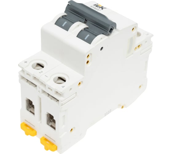 Изображение товара Автоматический выключатель IEK Armat m06n-dc 2p, c, 16а AR-M06N-2-C016DC