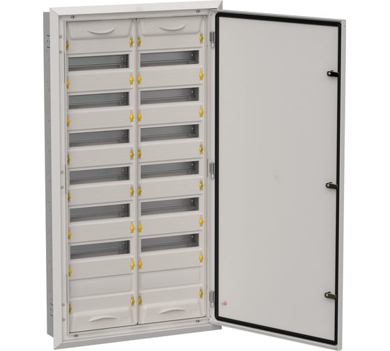 Изображение товара Корпус IEK Titan 5 щрв-168 (2x84) 1130x625x130, ip31, серый, металлический TI5-50-V-2X084-31-7035