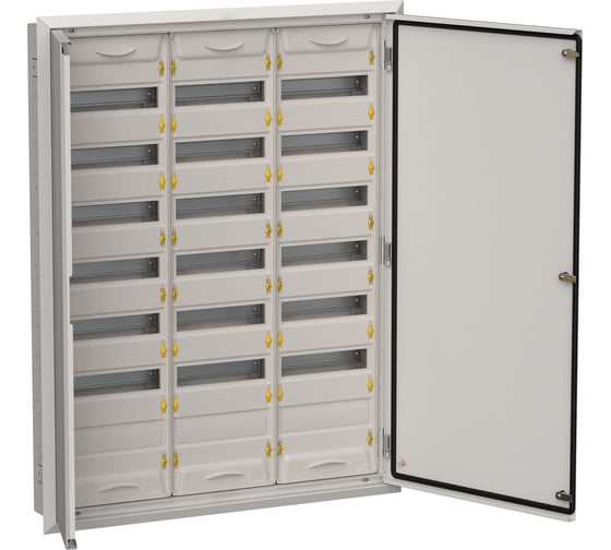 Изображение товара Корпус IEK Titan 5 щрв-252 (3x84) 1130x885x130, ip31, серый, металлический TI5-50-V-3X084-31-7035