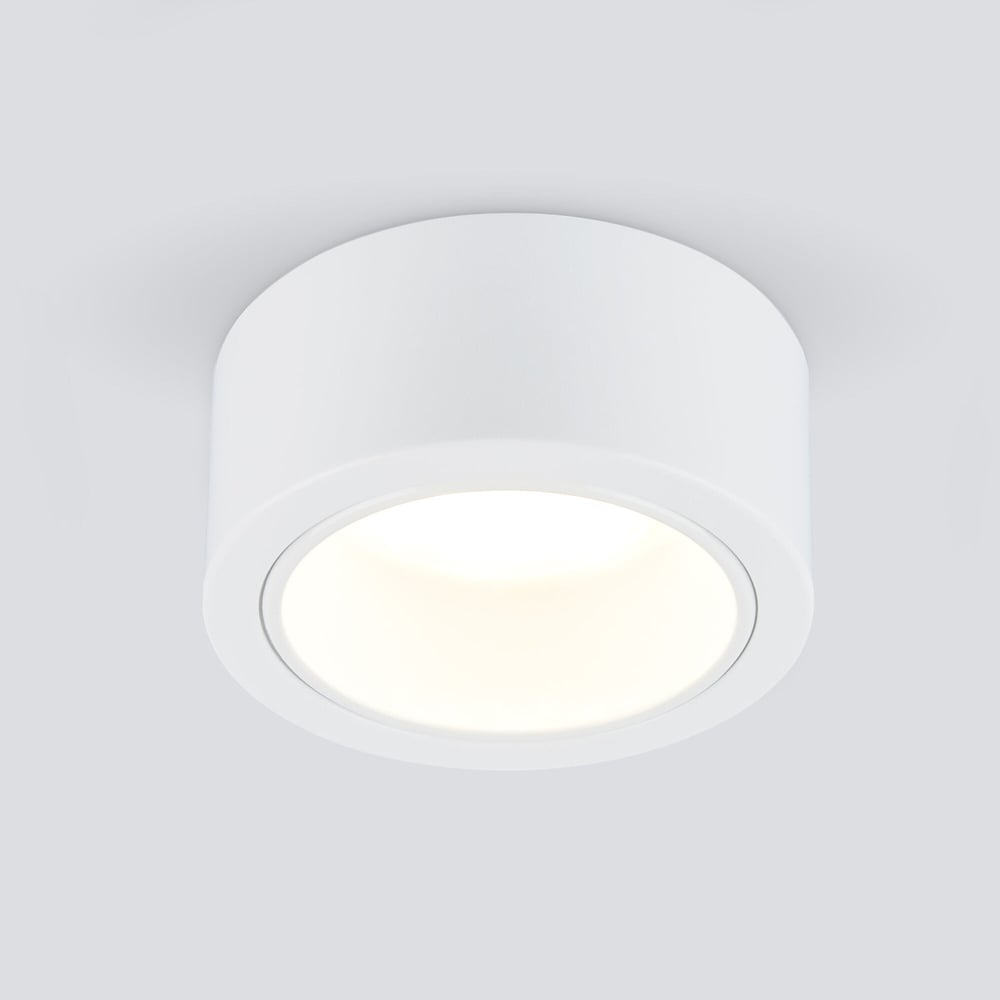 Накладной светильник Elektrostandard светильник накладной светодиодный ecola led 8003a gx53 на 1 лампочку ip65 11 4х9х14 см белая матовая fw53c1ech