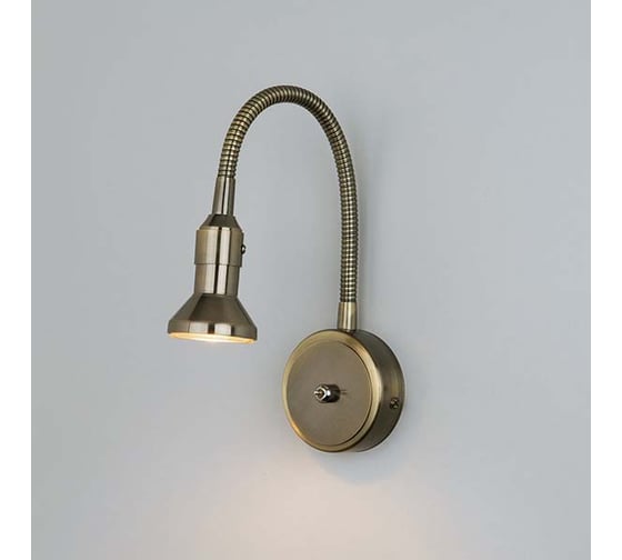 Изображение товара Настенный светильник Elektrostandard 1215 MR16 Plica бронза/золото a025005