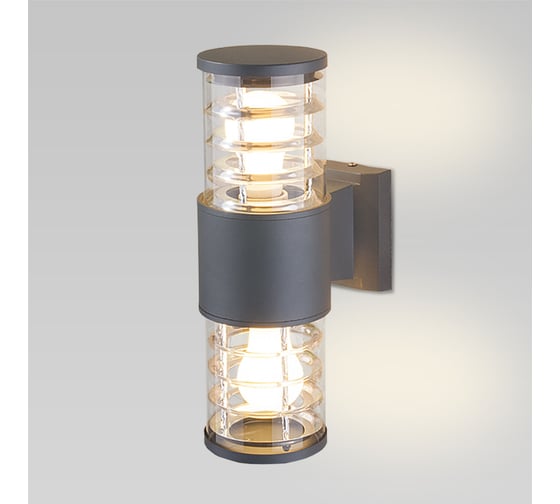 Изображение товара Садово-парковый светильник Elektrostandard 1407 TECHNO серый a032621