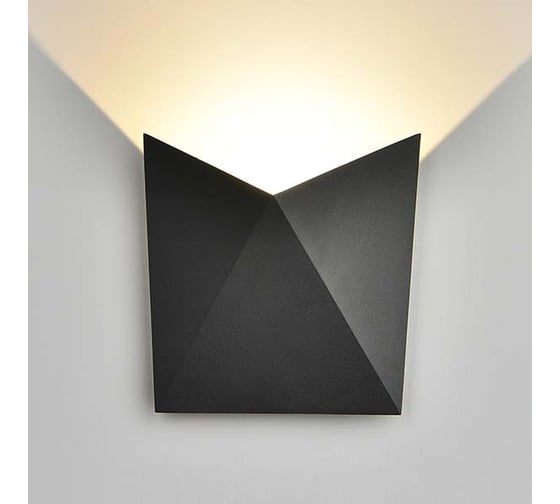 Изображение товара Садово-парковый светильник Elektrostandard 1517 TECHNO LED BATTERFLY черный a038824