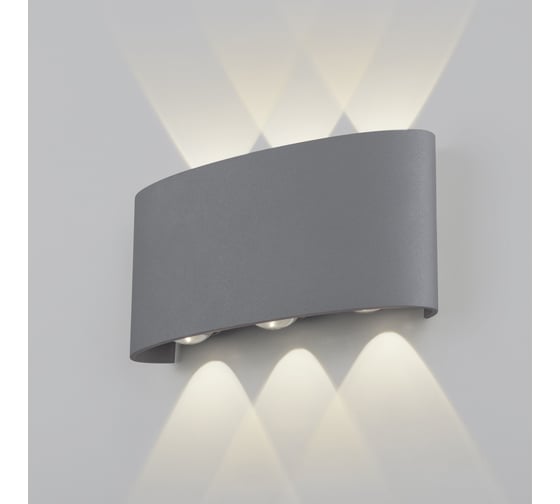 Изображение товара Садово-парковый светодиодный светильник Elektrostandard 1551 TECHNO LED TWINKY TRIO серый a038417