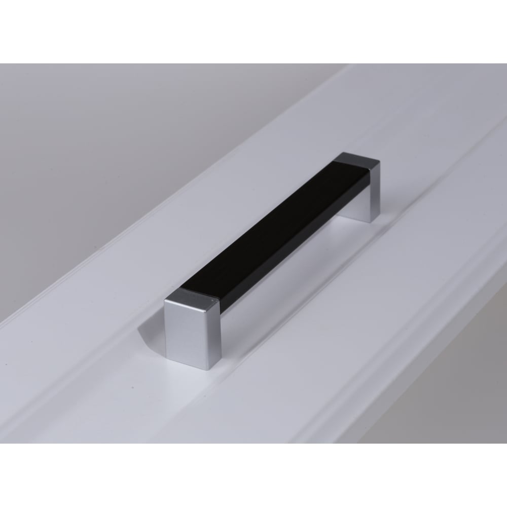 Изображение товара Ручка-скоба Brante с19 128 мм матовый хром венге современный дизайн