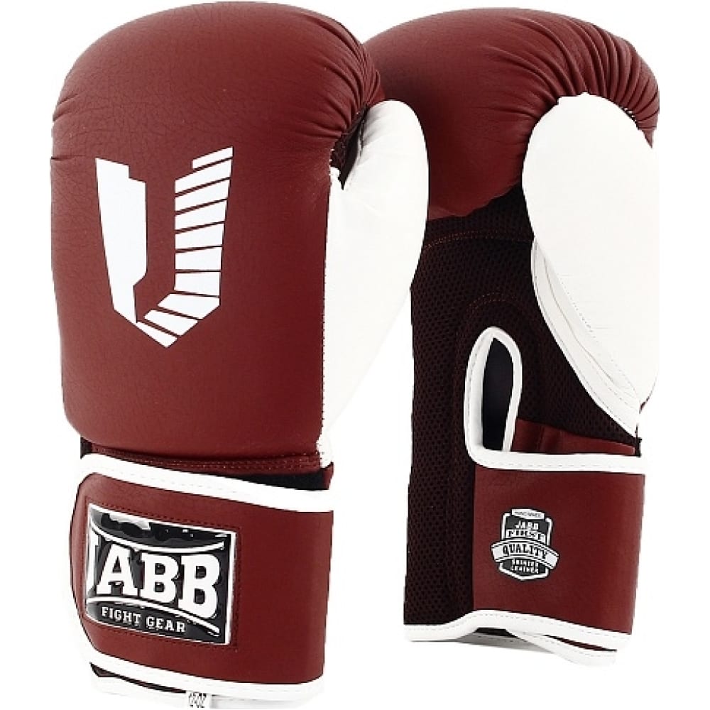 Боксерские перчатки Jabb, цвет коричневый/белый 4690222165210 je-4056/eu air 56 - фото 1