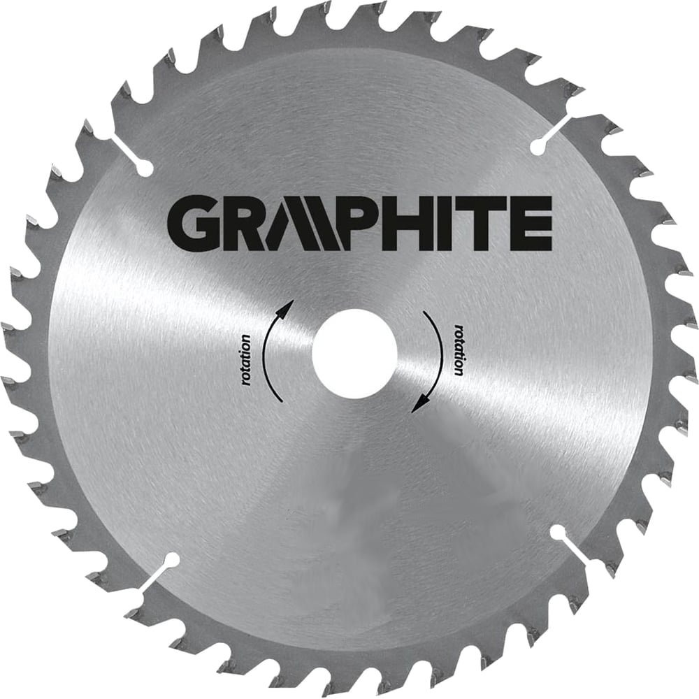 фото Диск отрезной по дереву (450x30 мм; 60 зубьев) graphite 55h609