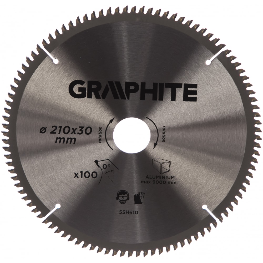 Отрезной диск GRAPHITE отрезной диск по алюминию graphite