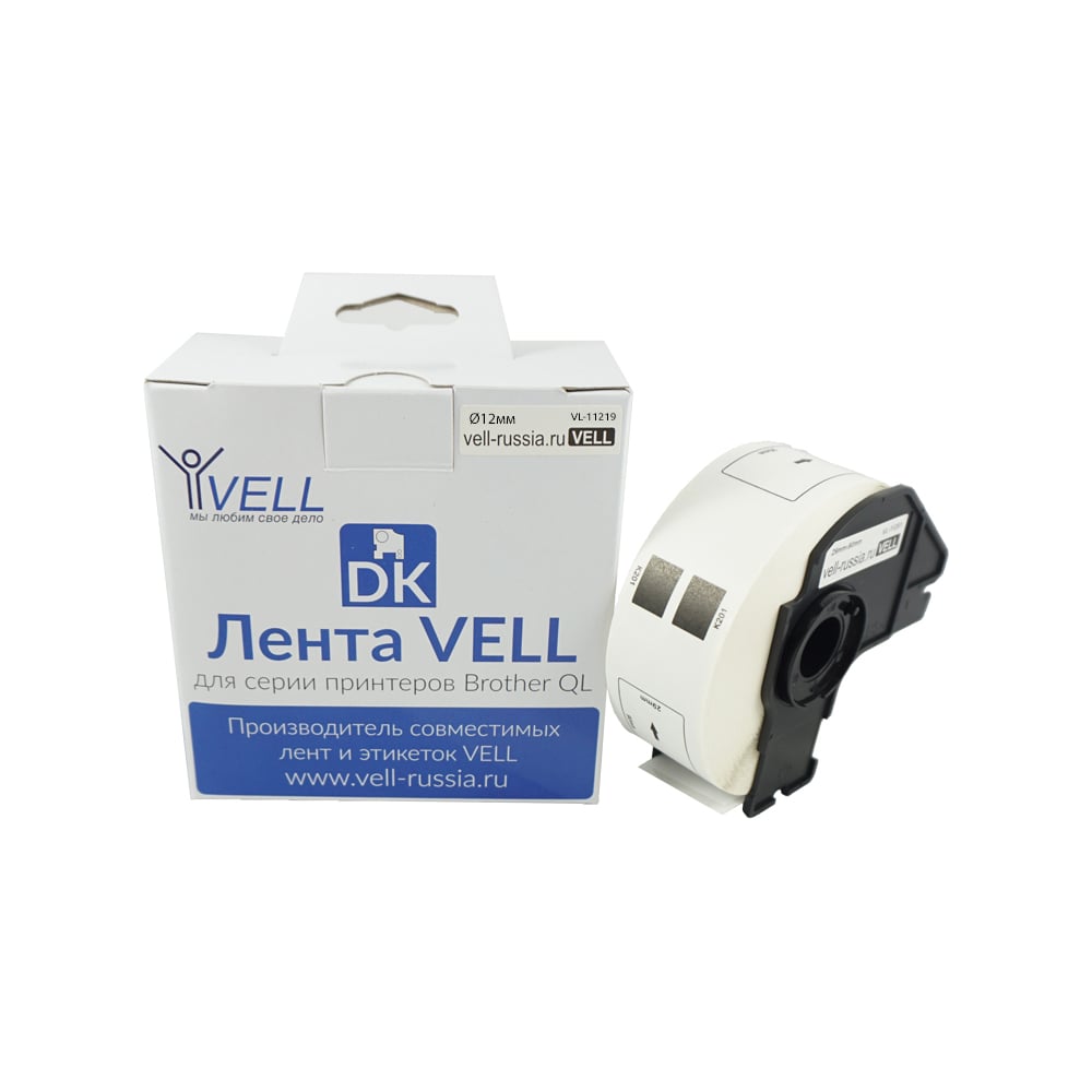 Изображение товара Лента Vell VL-B-DK 11219 (Brother DK11219) для QL570/710W/720NW/800/810W/820NW 377634