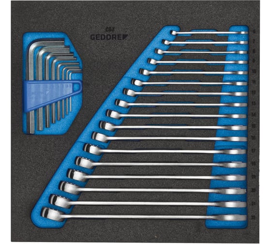 Изображение товара Набор инструментов в СТ-ложементе GEDORE 2308878