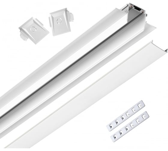 Изображение товара Низковольтный шинопровод NOVOTECH для встраиваемого монтажа в ГКЛ 135200