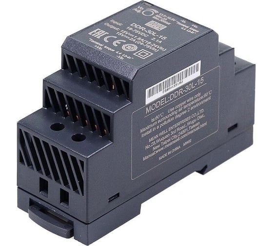 Изображение товара Преобразователь Mean Well DC/DC DDR-30L-15 30Вт Т03006461