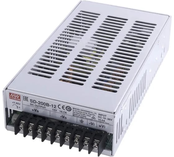 Изображение товара DC/DC преобразователь Mean Well SD-200B-12 Т00146409