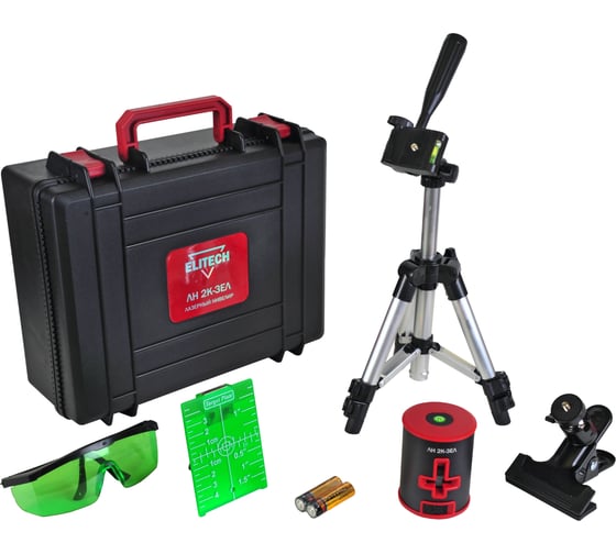 Изображение товара Лазерный нивелир ELITECH ЛН 2К-ЗЕ 201470