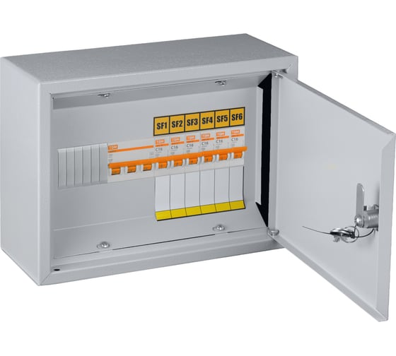 Изображение товара Осветительный щиток TDM ELECTRIC ОЩВ-6 63А/16А SQ1604-0001