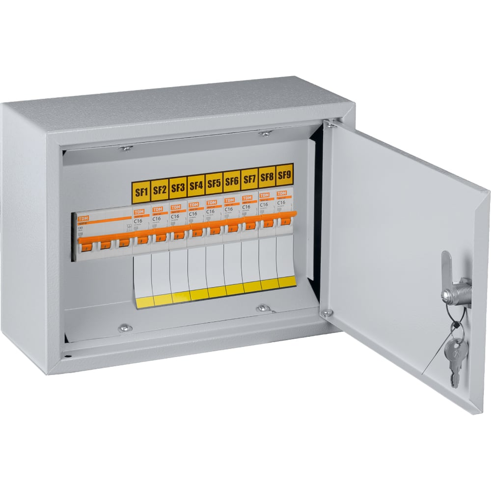 Изображение товара Осветительный щиток TDM ELECTRIC ОЩВ-9 63А навесной IP31