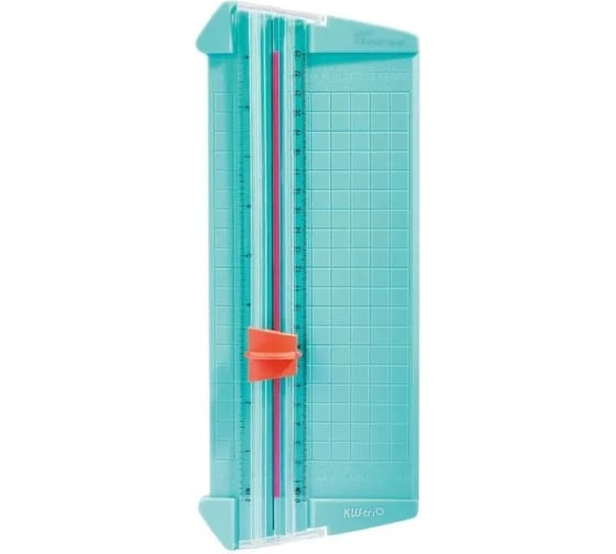 Изображение товара Дисковый резак KW-Trio 13830grn A4, 6 листов, 230 мм, ручной прижим 1705825