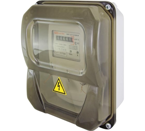 Изображение товара Щит учета TDM ELECTRIC ЩУ-1Н-1ф пластиковый IP55 SQ0906-0501