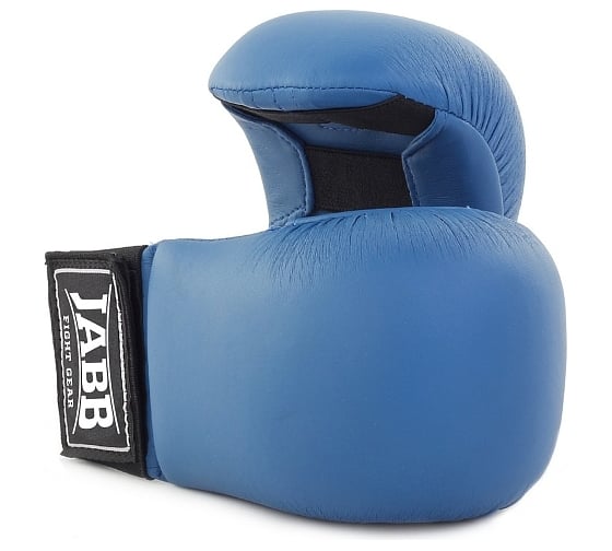 Изображение товара Накладки для каратэ Jabb je-2791 искусственная кожа, синий, р.M 4690222120585