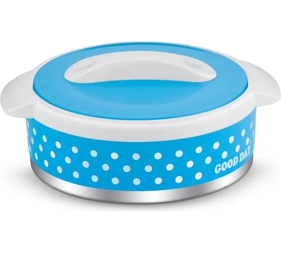 Изображение товара Термокастрюля GOOD DAY FLOREO 1500 мл Blue GC10115BE