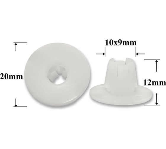 Изображение товара Автокрепеж для VAG 10 шт PW842076 КрепАвто 0316