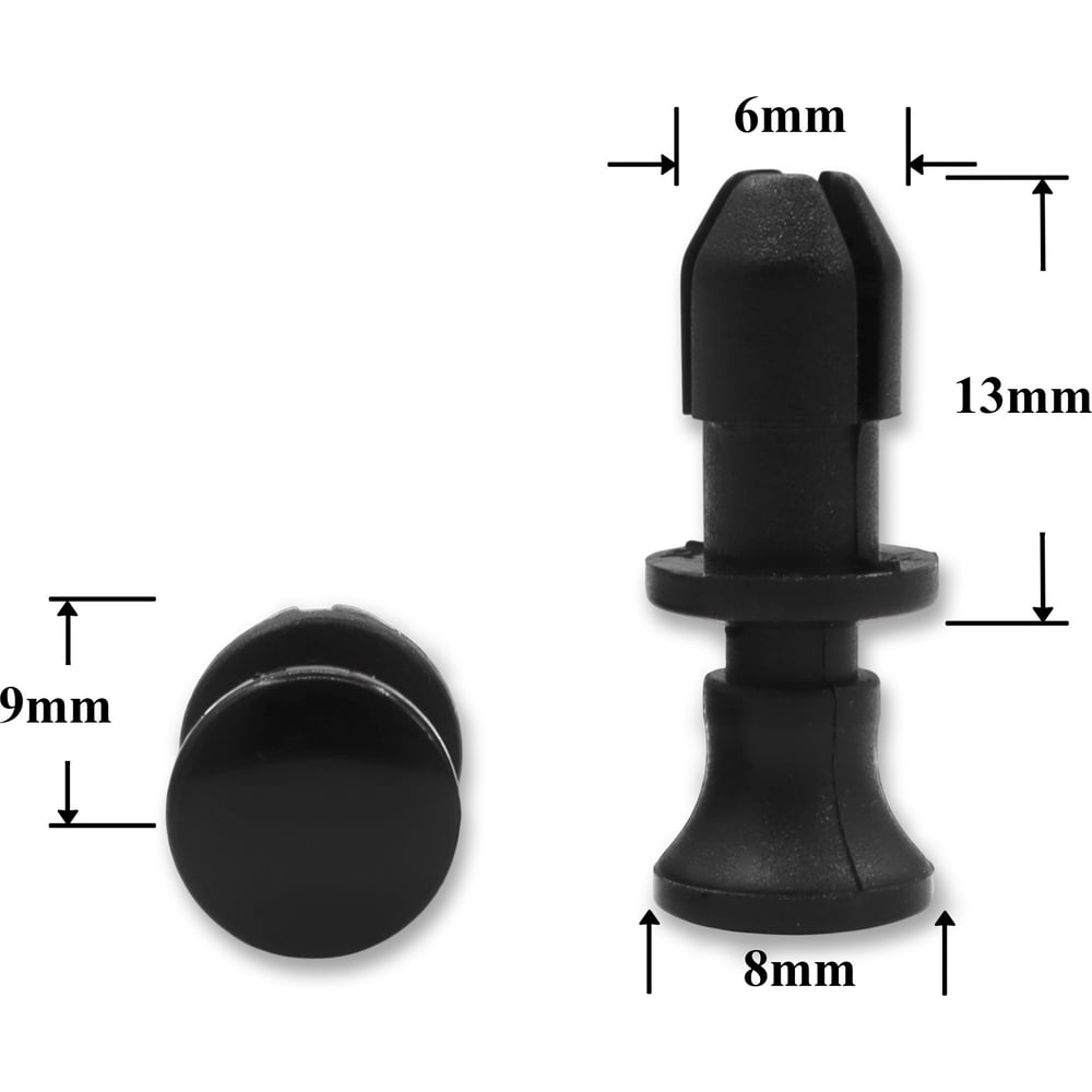 Изображение товара Автокрепеж для Lexus и Toyota 0314 универсальный с нажимным штырьком