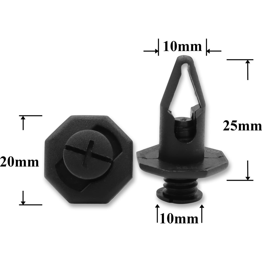 Изображение товара Автокрепеж для Acura Honda 10 шт 91504SM4000 КрепАвто 0421