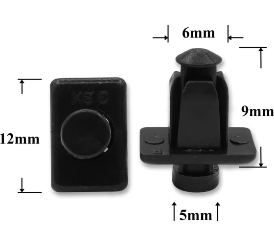 Изображение товара Автокрепеж для Infiniti Nissan 10 шт 6681401G00 КрепАвто 0434