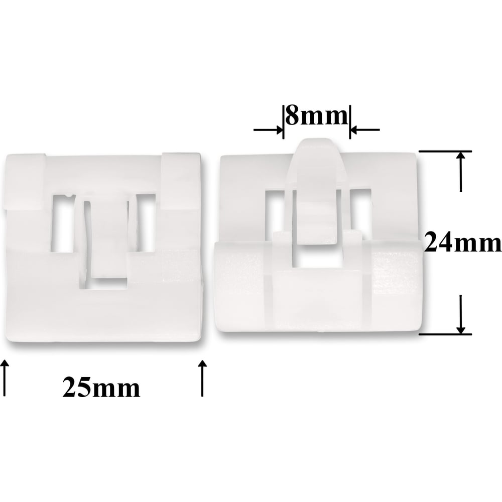 Изображение товара Автокрепеж для Honda Acura 10 шт зажим для деталей кузова пластик