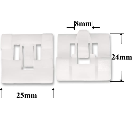 Изображение товара Автокрепеж для Acura Honda 10 шт 91510SR3003 КрепАвто 0393