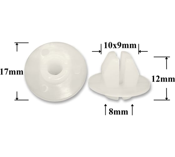 Изображение товара Автокрепеж для Lexus Toyota 10 шт 9018905142, 4121J100011 КрепАвто 0345