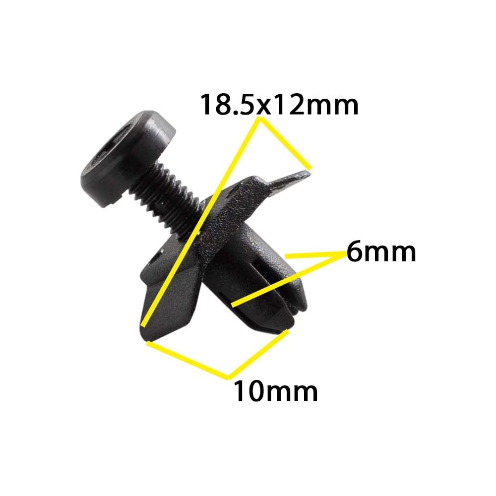 Изображение товара Автокрепеж для Infiniti и Nissan 10 шт КрепАвто 66824W1000