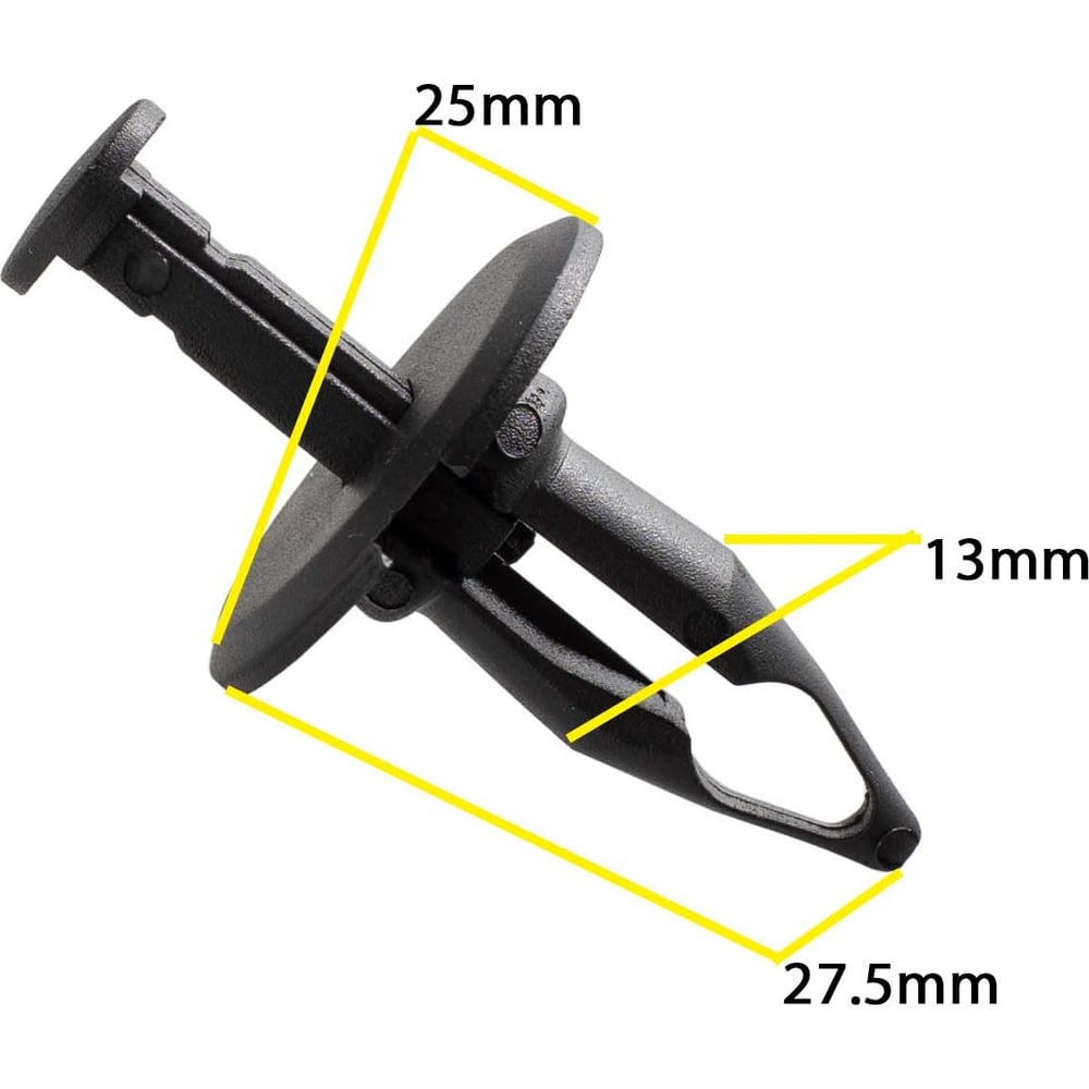 Изображение товара Автокрепеж для GM, Chevrolet, Ford, Cadillac, комплект 10 шт, диаметр 13 мм