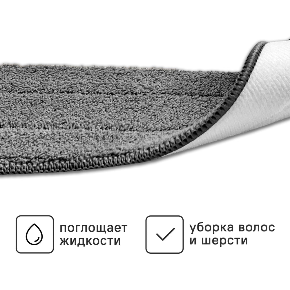 Изображение товара Швабра с распылителем Ridberg spray mop черная 360 мм микрофибра