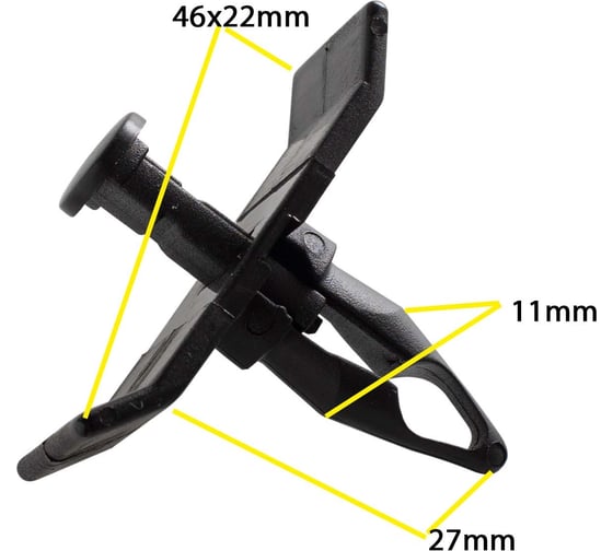 Изображение товара Автокрепеж для Chrysler Dodge 10 шт 4630253 КрепАвто 0468