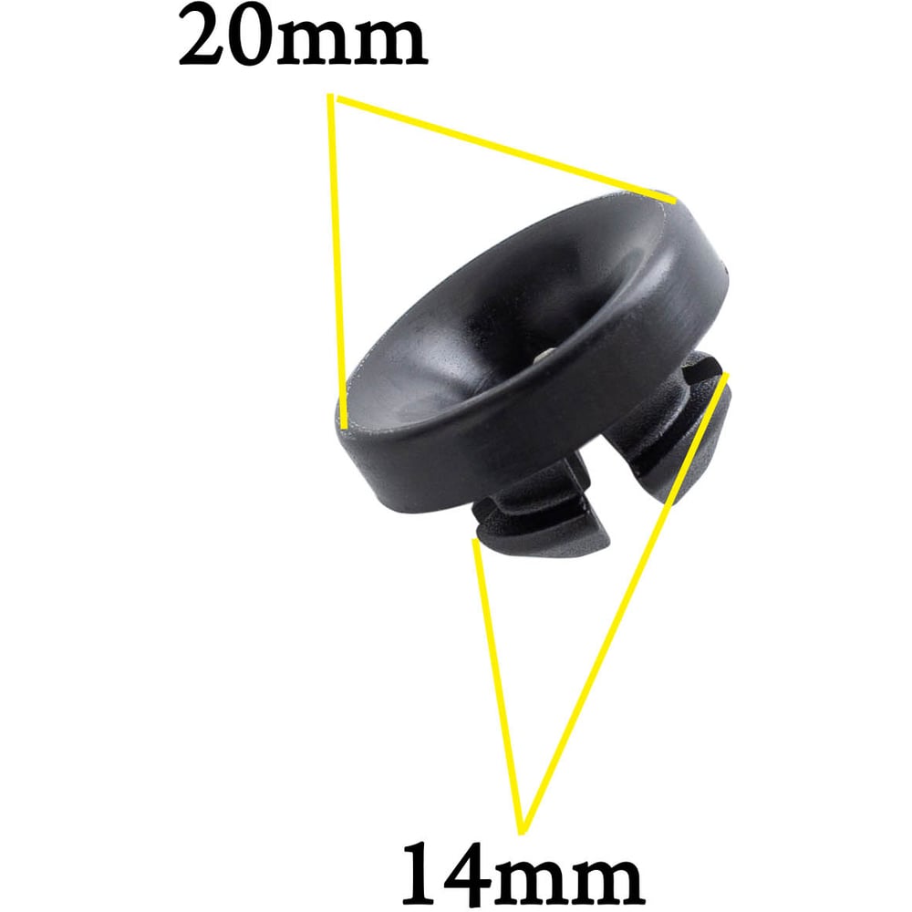 Изображение товара Автокрепеж клипса под саморез для Acura Honda 10 шт 91604SD2013 КрепАвто