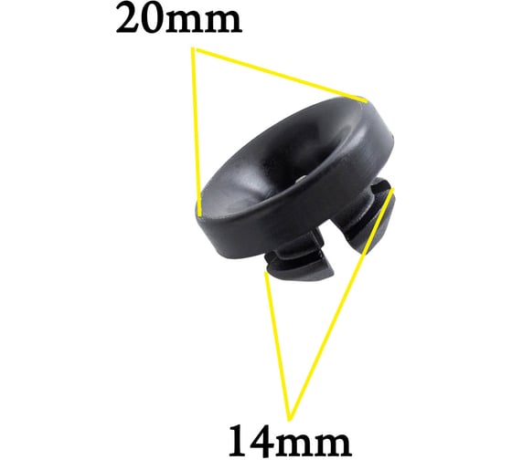 Изображение товара Автокрепеж для Acura Honda 10 шт 91604SD2013 КрепАвто 0551