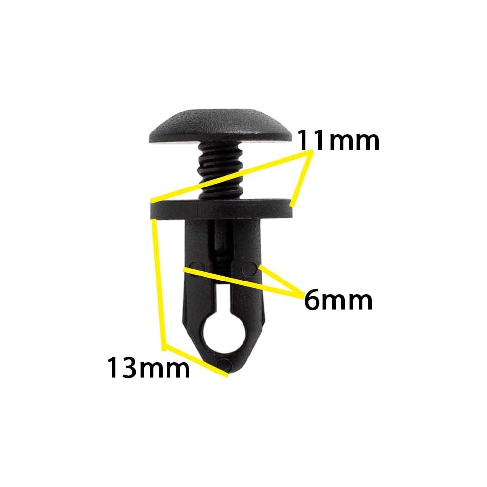 Изображение товара Автокрепеж для GM 10 шт 22538102 КрепАвто для Chevrolet и Cadillac